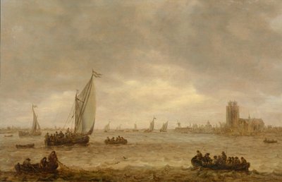 Foce della Mosa (Dordrecht) da Jan Josephsz van Goyen